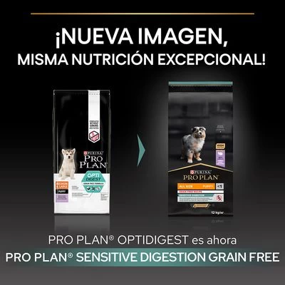 PURINA PRO PLAN All Sizes Puppy Sensitive Digestion Sin Cereales Con Pavo 3 PURINA PRO PLAN All Sizes Puppy Sensitive Digestion Sin Cereales Con Pavo - Imagen 3