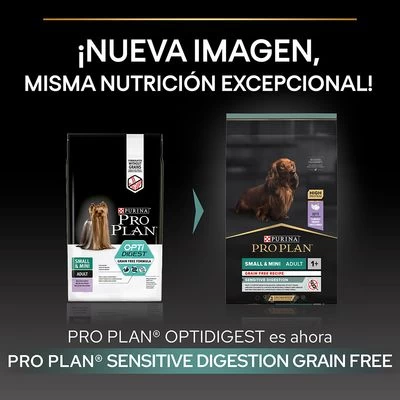 PURINA PRO PLAN Small & Mini Adult Sensitive Digestion Sin Cereales 3 PURINA PRO PLAN Small & Mini Adult Sensitive Digestion Sin Cereales - Imagen 3