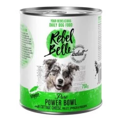 Rebel Belle Adult Pure Power Bowl Comida Vegetariana Para Perros 3 Rebel Belle Adult Pure Power Bowl Comida Vegetariana Para Perros -Trixie Ventas rebelbelle adult power 750g 1000x1000 2