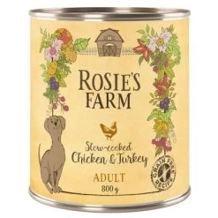 Rosie's Farm Adult 6 X 800 G 13 Rosie's Farm Adult 6 X 800 G -Trixie Ventas rosie sfarm adult chickenturkey 800g 1000x1000 0