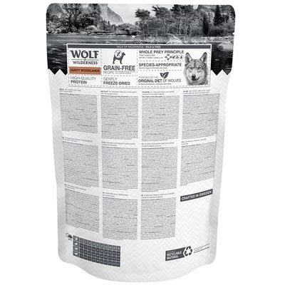 Wolf Of Wilderness Gusty Woodlands Con Vacuno, Bacalao Y Pavo 9 Wolf Of Wilderness Gusty Woodlands Con Vacuno, Bacalao Y Pavo - Imagen 9