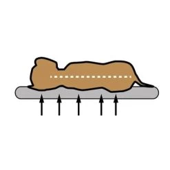 Cojín Ortopédico Pawz & Pepper Denver 16 Cojín Ortopédico Pawz & Pepper Denver -Trixie Ventas skizze memory foam 1