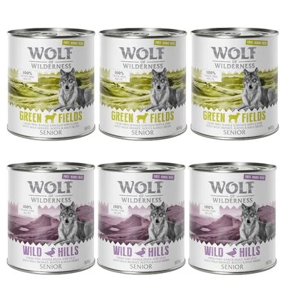 Wolf Of Wilderness Free Range 6 X 400 G / 800 G - Pack De Prueba 2 Wolf Of Wilderness Free Range 6 X 400 G / 800 G - Pack De Prueba - Imagen 2