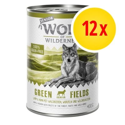 Wolf Of Wilderness Senior 12 X 400 G - Pack Ahorro 1 Wolf Of Wilderness Senior 12 X 400 G - Pack Ahorro