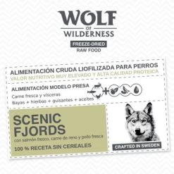 Wolf Of Wilderness Scenic Fjords Con Reno, Salmón Y Pollo 12 Wolf Of Wilderness Scenic Fjords Con Reno, Salmón Y Pollo -Trixie Ventas wow board benefits freezedried scenic fjords de 1000x1000 1 5