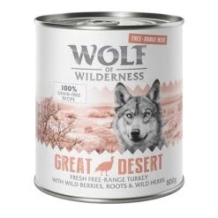 Wolf Of Wilderness Free Range 12 X 800 G - Pack Ahorro -Trixie Ventas wow freerange greatdesert 800g 1000x1000 6