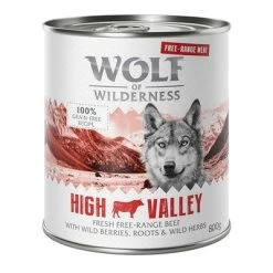 Wolf Of Wilderness Free Range 12 X 800 G - Pack Ahorro -Trixie Ventas wow freerange highvalley 800g 1000x1000 9