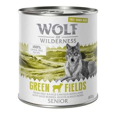 Wolf Of Wilderness Free Range Senior 6 X 800 G 1 Wolf Of Wilderness Free Range Senior 6 X 800 G