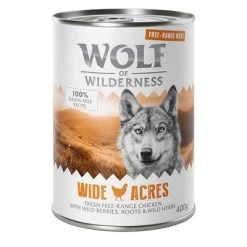 Wolf Of Wilderness Free Range 6 X 400 G / 800 G - Pack De Prueba 32 Wolf Of Wilderness Free Range 6 X 400 G / 800 G - Pack De Prueba -Trixie Ventas wow freerange wideacres 400g 1000x1000 3