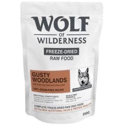 Wolf Of Wilderness Gusty Woodlands Con Vacuno, Bacalao Y Pavo 15 Wolf Of Wilderness Gusty Woodlands Con Vacuno, Bacalao Y Pavo -Trixie Ventas wow freezedried gusty woodlands 250g 1000x1000 8