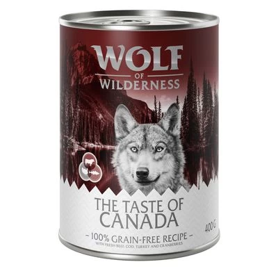 Pack Ahorro Wolf Of Wilderness The Taste Of 12 X 400 G 2 Pack Ahorro Wolf Of Wilderness The Taste Of 12 X 400 G - Imagen 2