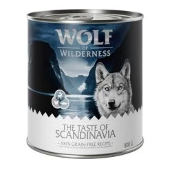 Pack Ahorro Wolf Of Wilderness The Taste Of 12 X 800 G -Trixie Ventas wow tasteof scandinavia 800g 1000x1000 3