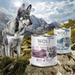 Wolf Of Wilderness Free Range Junior 6 X 800 G -Trixie Ventas zop 21 048 wow nafu junior 800g 400g mood 7
